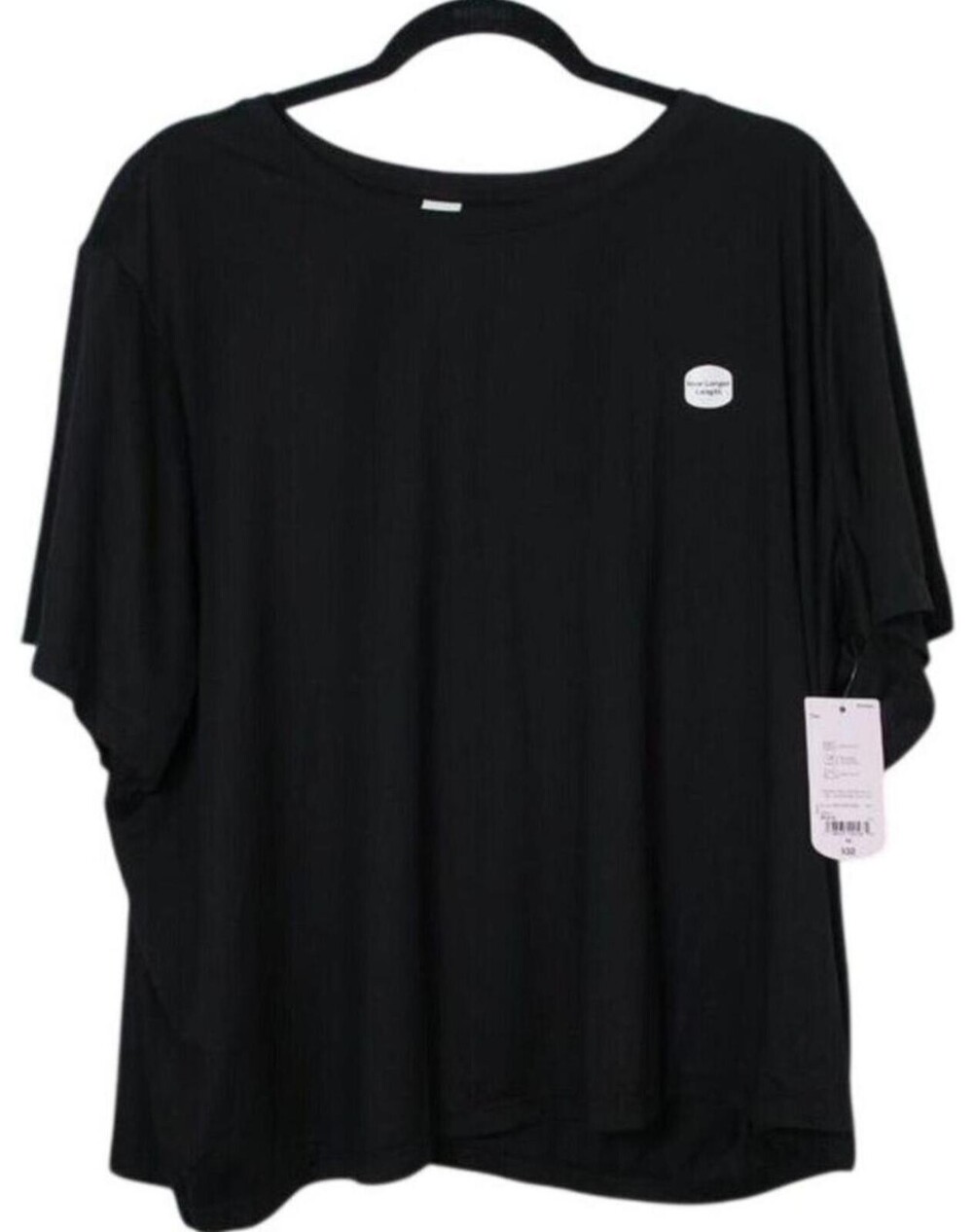Black Women's 3X Quick-Dri Soft Touch Tee